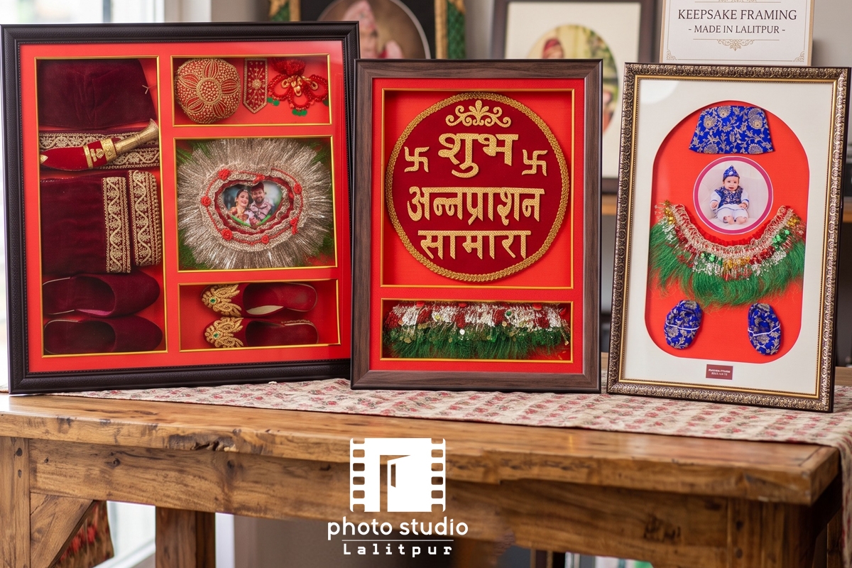 Wedding Dubo Mala, Flower & Keepsake Preservation Framing